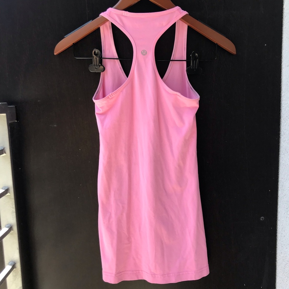 Pink Lululemon Racerback Tank